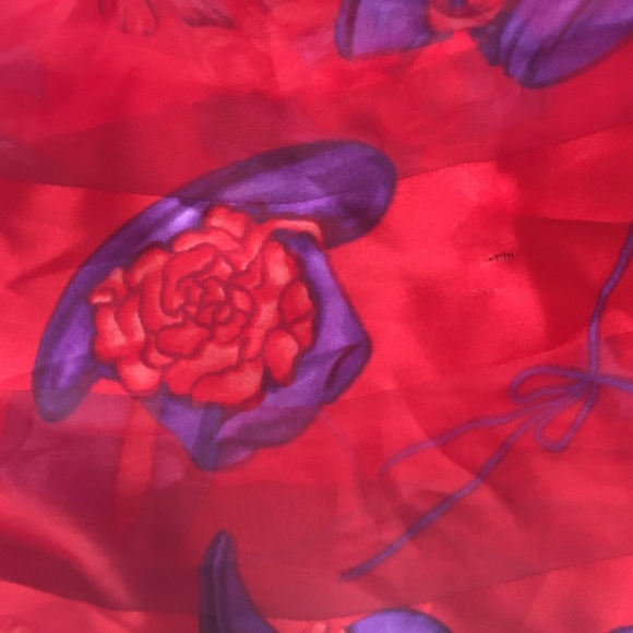 Red Hat Society scarves bundle of 5 - Picture 3 of 7